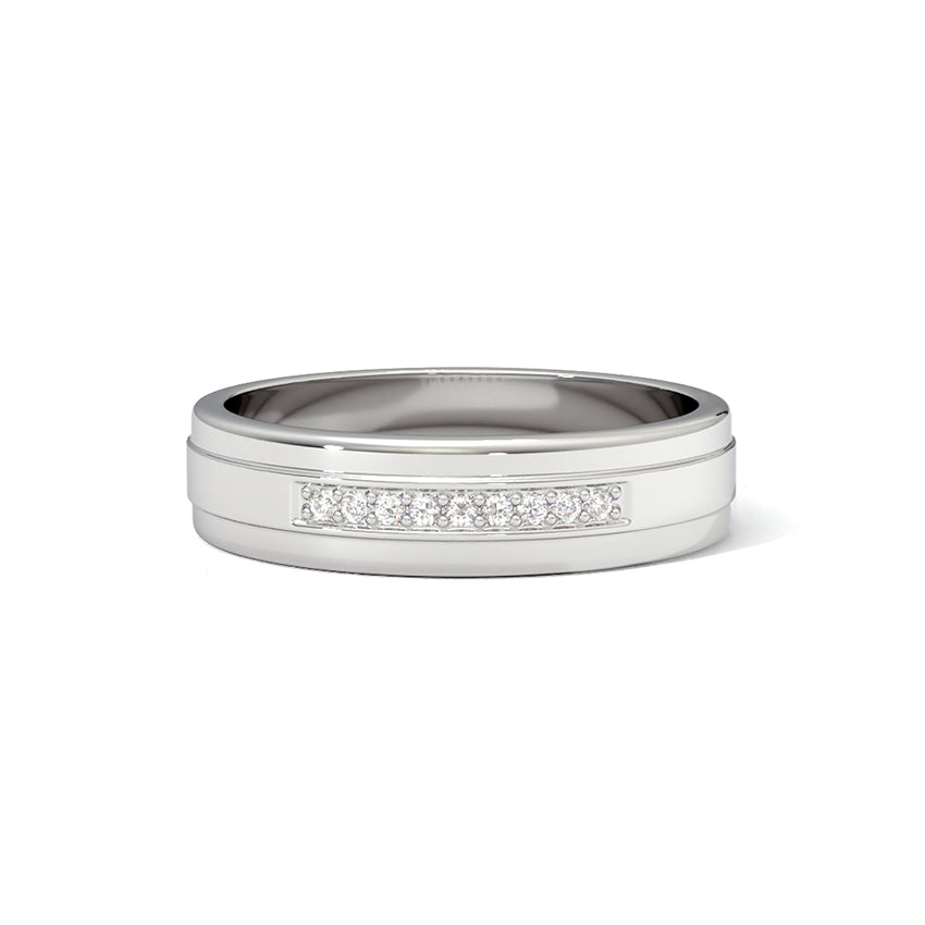 Elegant Men Diamond Ring
