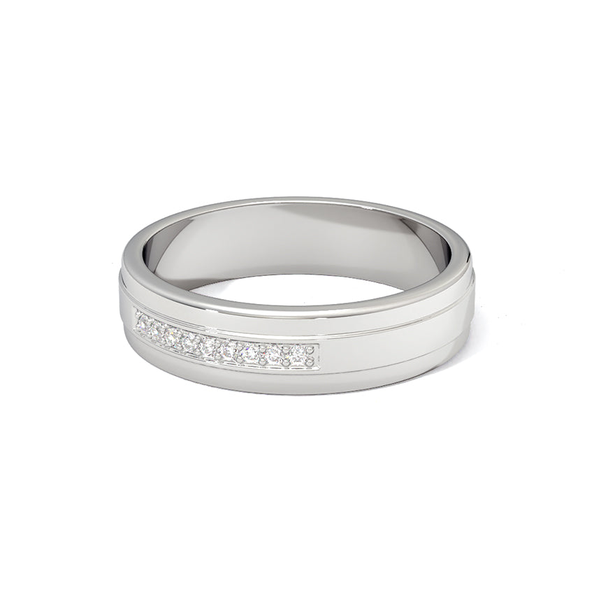 Elegant Men Diamond Ring