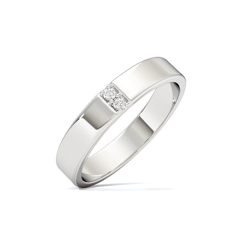 The Twin Sparkle Men Diamond Ring