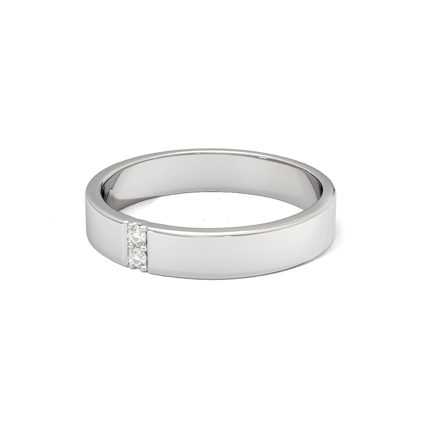 The Twin Sparkle Men Diamond Ring