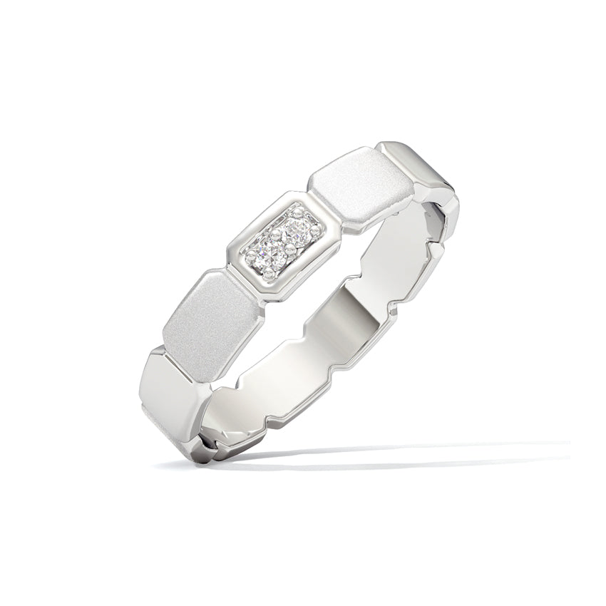 The Hexa-Link Men Diamond Ring