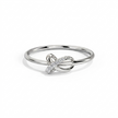 Infinity Twist Diamond Band