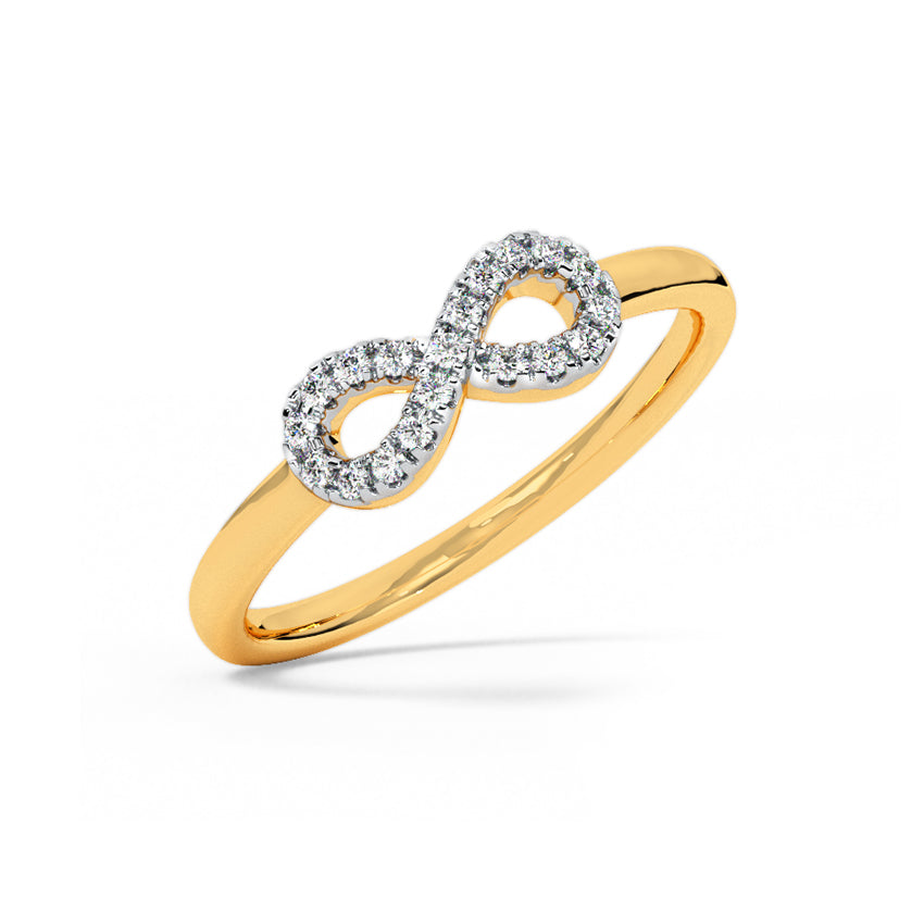 Infinite Gold Diamond Ring