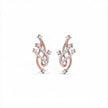 Celestial Lattice Gold Diamond Earrings