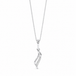 Leaf Gold Diamond Pendant