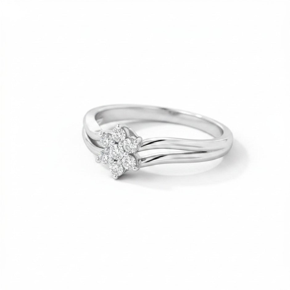 Star Gold Diamond Ring