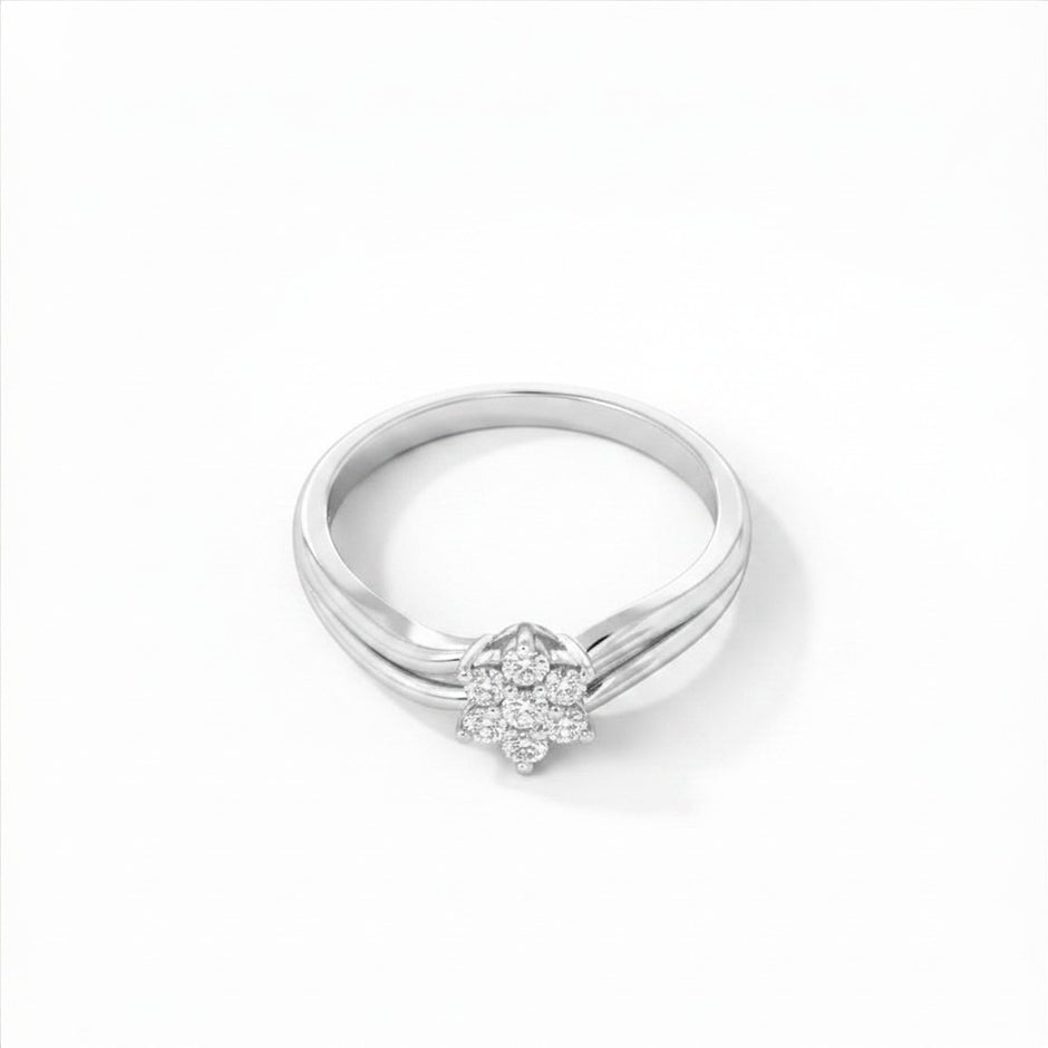 Star Gold Diamond Ring