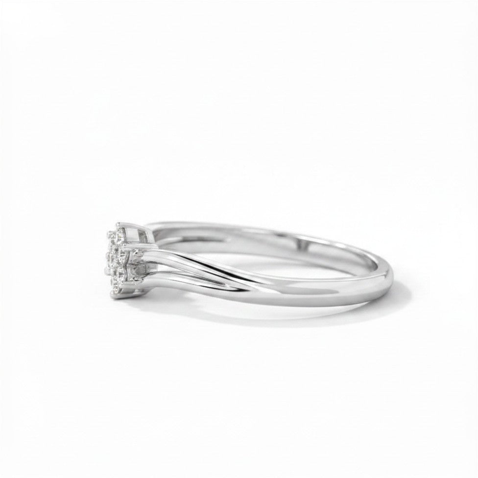 Star Gold Diamond Ring
