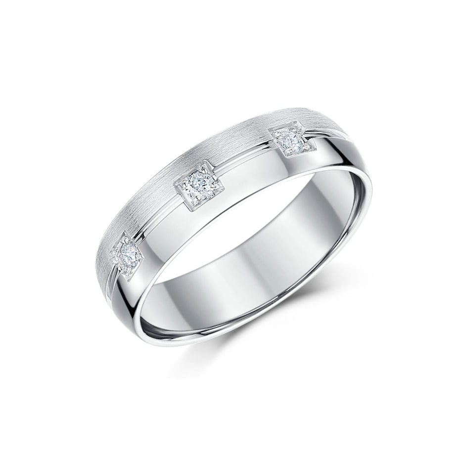 Horizon Trio Men Diamond Ring