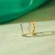 Holo Gold Diamond Earrings