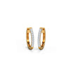 Holo Gold Diamond Earrings