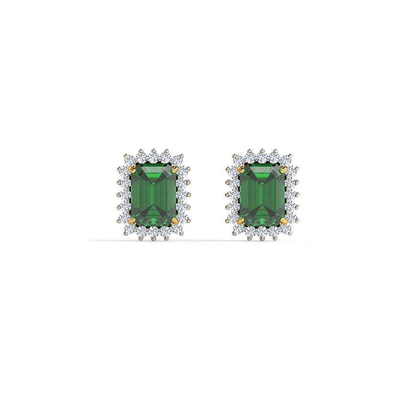 Emerald Gold Diamond Ring