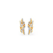 Twilight Tumble Gold Diamond Earrings