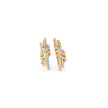 Twilight Tumble Gold Diamond Earrings