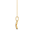 Intertwined Heart & Infinity Gold Diamond Pendant