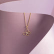 Butterfly Gold Diamond Pendant