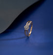 Blossom Flower Gold Diamond Ring