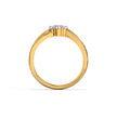 Blossom Flower Gold Diamond Ring