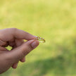 Wave Gold Diamond Ring