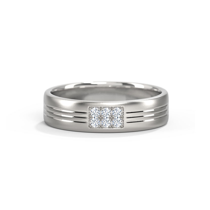 Classic Men Diamond Ring