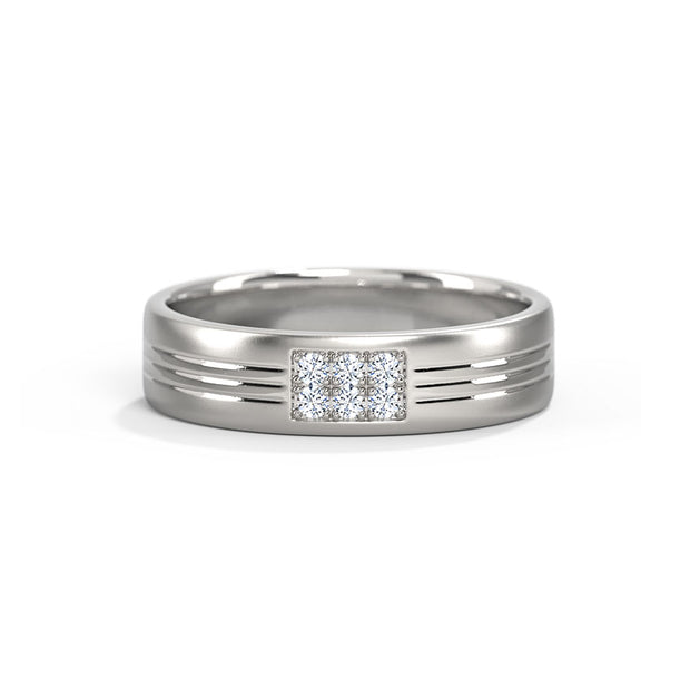 Classic Men Diamond Ring