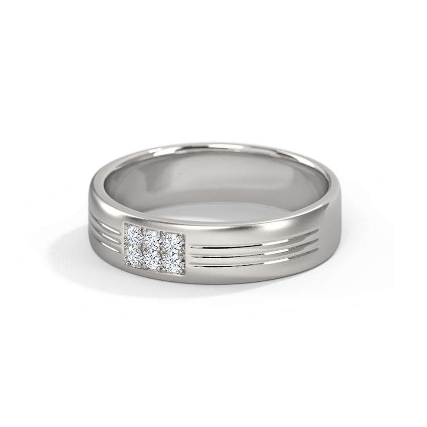 Classic Men Diamond Ring