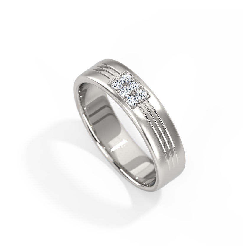 Classic Men Diamond Ring