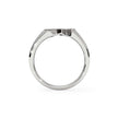 Dual-Bar Men Diamond Ring