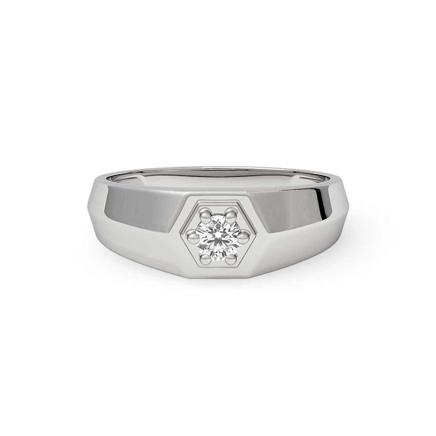 Solitaire Men Diamond Ring