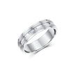 Milgrain Trio  Men Diamond Ring