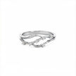 Wave Gold Diamond Ring