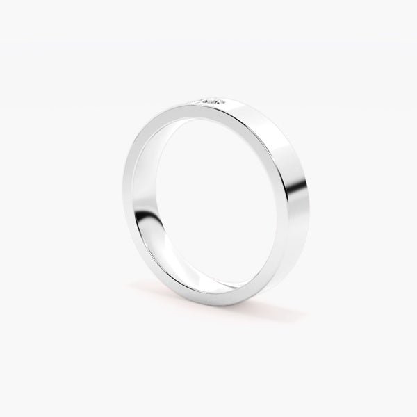 Classic Point Men Diamond Ring — product view 3 in Pakistan
