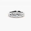 Facet Crest Men Diamond Ring — front product view in Pakistan