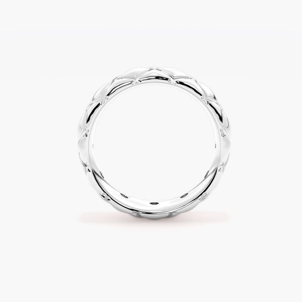 Facet Crest Men Diamond Ring — product view 4 in Pakistan