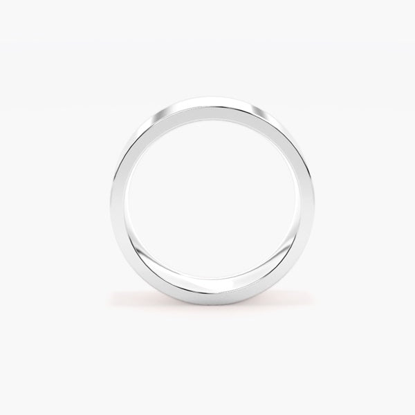 Flat Court Men Wedding Band — product view 4 in Pakistan