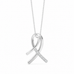 Ribbon Gold Diamond Pendant
