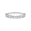 Graduated Round Diamond Gold Ring