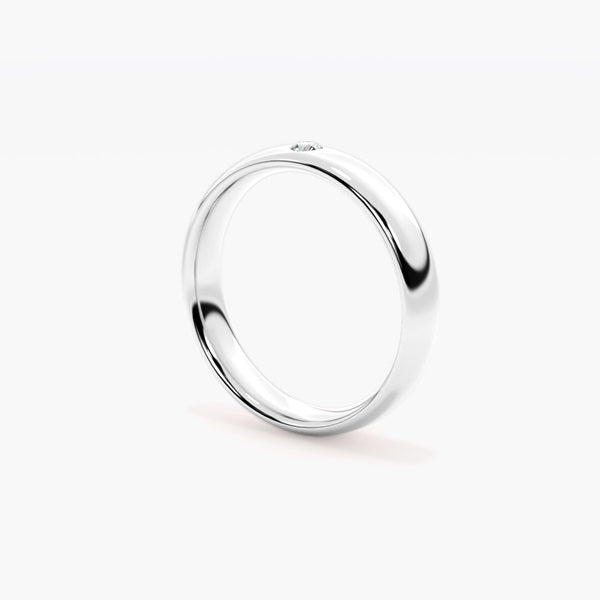 Whisper Solitaire Men Diamond Ring — product view 2 in Pakistan